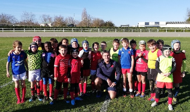 L'Ecole de Rugby toujours sur les terrains